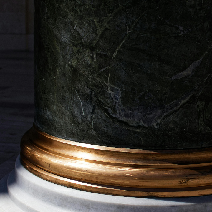 pomo laton liso para puertas pp2 micel 10009